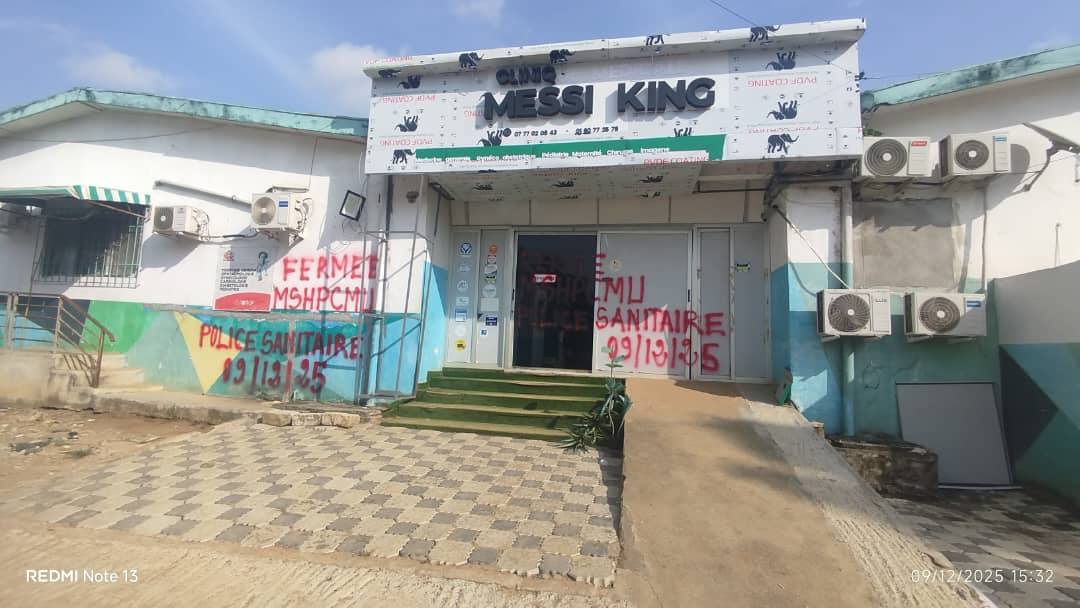 Cliniques clandestines , quand les chiffres révèlent l’urgence sanitaire : 1 119 contrôles, 455 fermetures et 14,5 tonnes de médicaments saisis entre 2022 et 2025